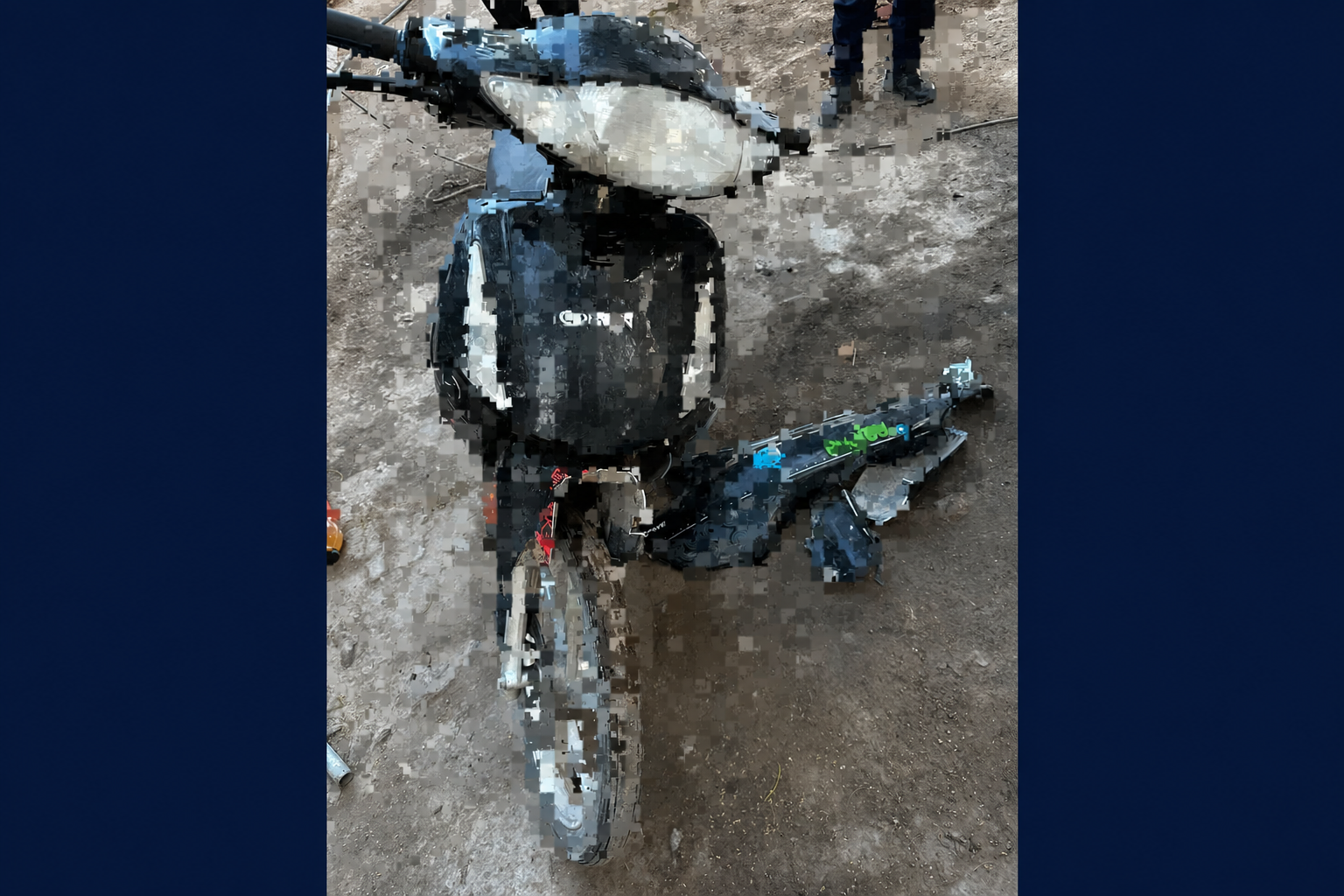 Choque moto lvn